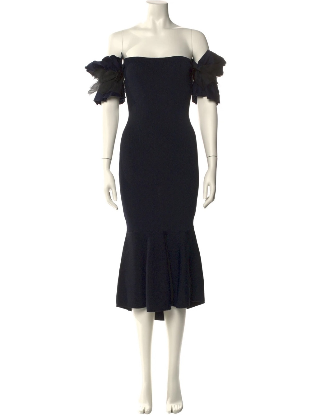 Sachin + Babi Strapless Black Dress